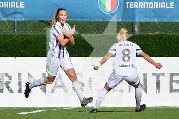 2021-03-20 - Andrea Staskova (Juventus) celebrates after scoring the goal - ACF FIORENTINA FEMMINILE VS JUVENTUS - ITALIAN SERIE A WOMEN - SOCCER