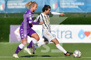 2021-03-20 - Annahita Zamanian Bakhtiari (Juventus) and Stephanie Breitner (Fiorentina Femminile) - ACF FIORENTINA FEMMINILE VS JUVENTUS - ITALIAN SERIE A WOMEN - SOCCER
