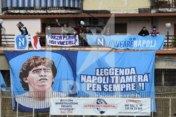 2021-03-20 - fans (Napoli) - NAPOLI FEMMINILE VS FLORENTIA SAN GIMIGNANO - ITALIAN SERIE A WOMEN - SOCCER