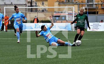 2021-03-20 - Napoli defender's advance on Nilsson(Florentia) - NAPOLI FEMMINILE VS FLORENTIA SAN GIMIGNANO - ITALIAN SERIE A WOMEN - SOCCER