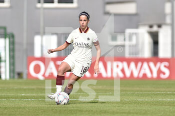 2021-03-27 - Claudia Ciccotti of AS Roma during the Serie A match between AS Roma and San Marino Academy at Stadio Tre Fontane on March 27, 2021 in Rome, Italy. - AS ROMA VS SAN MARINO ACADEMY - ITALIAN SERIE A WOMEN - SOCCER