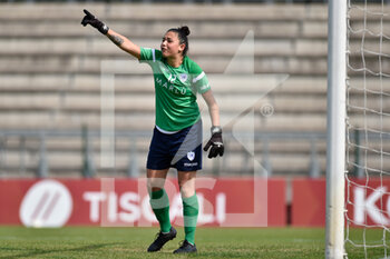 2021-03-27 - Gloria Ciccioli of San Marino Academy during the Serie A match between AS Roma and San Marino Academy at Stadio Tre Fontane on March 27, 2021 in Rome, Italy. - AS ROMA VS SAN MARINO ACADEMY - ITALIAN SERIE A WOMEN - SOCCER