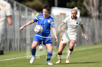 2021-03-27 - Giulia Baldini of San Marino Academy during the Serie A match between AS Roma and San Marino Academy at Stadio Tre Fontane on March 27, 2021 in Rome, Italy. - AS ROMA VS SAN MARINO ACADEMY - ITALIAN SERIE A WOMEN - SOCCER