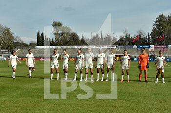 2021-03-27 - Team AS Roma seen in action - AS ROMA VS SAN MARINO ACADEMY - ITALIAN SERIE A WOMEN - SOCCER