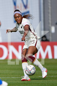 2021-03-27 - Allyson Swaby of AS Roma seen in action - AS ROMA VS SAN MARINO ACADEMY - ITALIAN SERIE A WOMEN - SOCCER