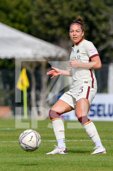 2021-03-27 - Vanessa Bernauer of AS Roma seen in action - AS ROMA VS SAN MARINO ACADEMY - ITALIAN SERIE A WOMEN - SOCCER