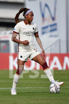 2021-03-27 - Allyson Swaby of AS Roma seen in action - AS ROMA VS SAN MARINO ACADEMY - ITALIAN SERIE A WOMEN - SOCCER