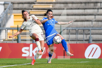 2021-03-27 - Gol Annamaria Serturini of AS Roma 1-0 seen in action - AS ROMA VS SAN MARINO ACADEMY - ITALIAN SERIE A WOMEN - SOCCER