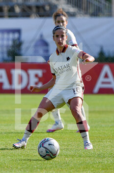 2021-03-27 - Claudia Ciccotti of AS Roma seen in action - AS ROMA VS SAN MARINO ACADEMY - ITALIAN SERIE A WOMEN - SOCCER