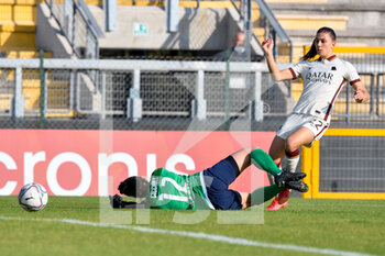 2021-03-27 - Gol Agnese Bofantini of AS Roma 2-0 seen in action - AS ROMA VS SAN MARINO ACADEMY - ITALIAN SERIE A WOMEN - SOCCER