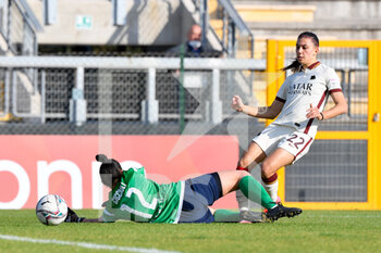 2021-03-27 - Gol Agnese Bofantini of AS Roma 2-0 seen in action - AS ROMA VS SAN MARINO ACADEMY - ITALIAN SERIE A WOMEN - SOCCER