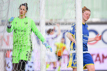 2021-03-27 - Disappointment, frustration of Hellas Verona Women after the goal of Daniela Sabatino (Fiorentina Femminile) - HELLAS VERONA WOMEN VS ACF FIORENTINA FEMMINILE - ITALIAN SERIE A WOMEN - SOCCER