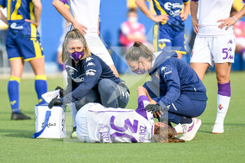2021-03-27 - Martina Zanoli (Fiorentina Femminile) injury - HELLAS VERONA WOMEN VS ACF FIORENTINA FEMMINILE - ITALIAN SERIE A WOMEN - SOCCER