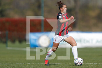 2021-03-28 - Valentina Bergamaschi (AC Milan) - INTER FC INTERNAZIONALE VS AC MILAN - ITALIAN SERIE A WOMEN - SOCCER