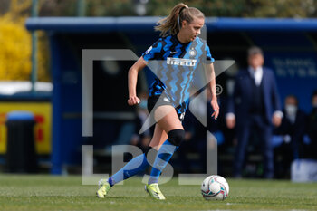2021-03-28 - Caroline Moller Hansen (FC Internazionale) - INTER FC INTERNAZIONALE VS AC MILAN - ITALIAN SERIE A WOMEN - SOCCER