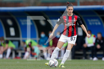 2021-03-28 - Veronica Boquete (AC Milan) - INTER FC INTERNAZIONALE VS AC MILAN - ITALIAN SERIE A WOMEN - SOCCER