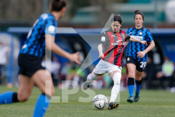2021-03-28 - Yui Hasegawa (AC Milan) - INTER FC INTERNAZIONALE VS AC MILAN - ITALIAN SERIE A WOMEN - SOCCER