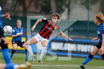 2021-03-28 - Valentina Giacinti (AC Milan) - INTER FC INTERNAZIONALE VS AC MILAN - ITALIAN SERIE A WOMEN - SOCCER