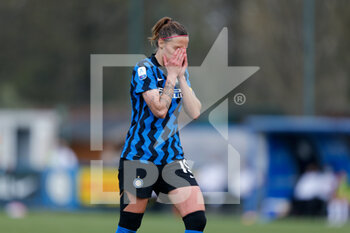 2021-03-28 - Lisa Alborghetti (FC Internazionale) desperation - INTER FC INTERNAZIONALE VS AC MILAN - ITALIAN SERIE A WOMEN - SOCCER