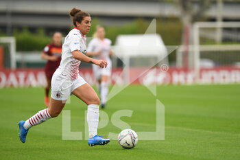 2021-05-01 - Valentina Bergamaschi of AC Milan during the Serie A match between AS Roma and AC Milan at Stadio Tre Fontane on May 1, 2021 in Rome, Italy. - AS ROMA VS AC MILAN - ITALIAN SERIE A WOMEN - SOCCER