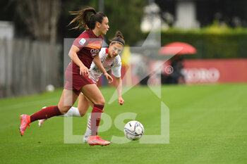 2021-05-01 - Annamaria Serturini of AS Roma during the Serie A match between AS Roma and AC Milan at Stadio Tre Fontane on May 1, 2021 in Rome, Italy. - AS ROMA VS AC MILAN - ITALIAN SERIE A WOMEN - SOCCER
