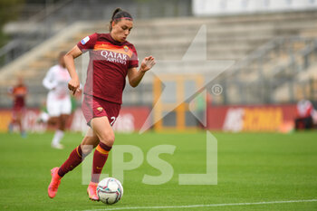 2021-05-01 - Agnese Bonfantini of AS Roma during the Serie A match between AS Roma and AC Milan at Stadio Tre Fontane on May 1, 2021 in Rome, Italy. - AS ROMA VS AC MILAN - ITALIAN SERIE A WOMEN - SOCCER