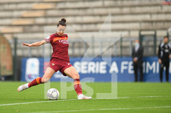 2021-05-01 - Paloma Lazaro of AS Roma during the Serie A match between AS Roma and AC Milan at Stadio Tre Fontane on May 1, 2021 in Rome, Italy. - AS ROMA VS AC MILAN - ITALIAN SERIE A WOMEN - SOCCER