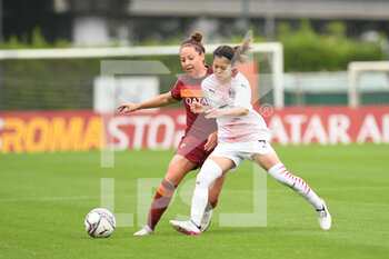 2021-05-01 - Yui Hasegawa of AC Milan during the Serie A match between AS Roma and AC Milan at Stadio Tre Fontane on May 1, 2021 in Rome, Italy. - AS ROMA VS AC MILAN - ITALIAN SERIE A WOMEN - SOCCER