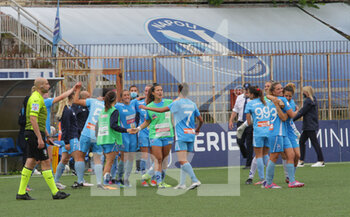 2021-05-01 - Napoli femminile vs San Marino Academy fine gara - foto Daniele Sannino - NAPOLI FEMMINILE VS SAN MARINO ACADEMY - ITALIAN SERIE A WOMEN - SOCCER