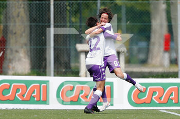 2021-05-09 - Sara Baldi (ACF Fiorentina Femminile) celebrates after scoring the 0-2 goal - AC MILAN VS ACF FIORENTINA FEMMINILE - ITALIAN SERIE A WOMEN - SOCCER