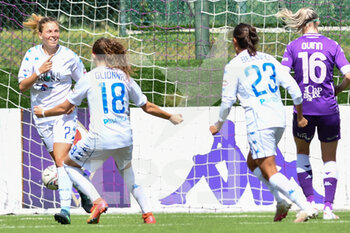 2021-05-15 - Cecilia Prugna (Empoli Ladies) celebrates after scoring the goal - ACF FIORENTINA FEMMINILE VS EMPOLI LADIES - ITALIAN SERIE A WOMEN - SOCCER