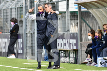 2021-05-15 - Antonio Cincotta (Head Coach Fiorentina Femminile) and Nicola Melani (Assistant Coach Fiorentina Femminile) - ACF FIORENTINA FEMMINILE VS EMPOLI LADIES - ITALIAN SERIE A WOMEN - SOCCER