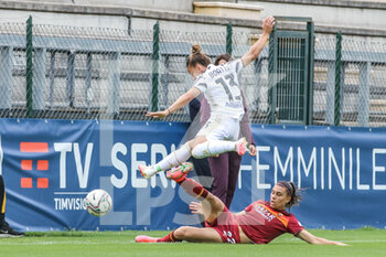 2021-05-16 - Lisa Boattin ( Juventus FC ) vs Agnese Bonfantini ( AS Roma ) - ROMA WOMEN VS JUVENTUS FEMMINILE - ITALIAN SERIE A WOMEN - SOCCER