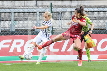 2021-05-16 - Matilde Lundorf Skovsen ( Juventus FC ) vs Anna Maria Serturini ( AS Roma ) - ROMA WOMEN VS JUVENTUS FEMMINILE - ITALIAN SERIE A WOMEN - SOCCER