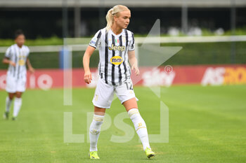 2021-05-16 - Matilde Skovsen of Juventus during the Serie A Women match between AS Roma and Juventus at Stadio Tre Fontane on May 16, 2021 in Rome, Italy. - ROMA WOMEN VS JUVENTUS WOMEN - ITALIAN SERIE A WOMEN - SOCCER