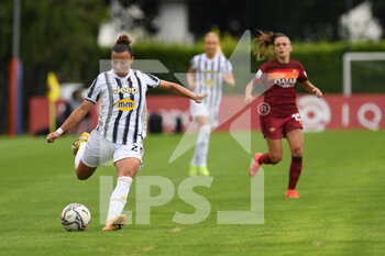2021-05-16 - Arianna Caruso of Juventus during the Serie A Women match between AS Roma and Juventus at Stadio Tre Fontane on May 16, 2021 in Rome, Italy. - ROMA WOMEN VS JUVENTUS WOMEN - ITALIAN SERIE A WOMEN - SOCCER