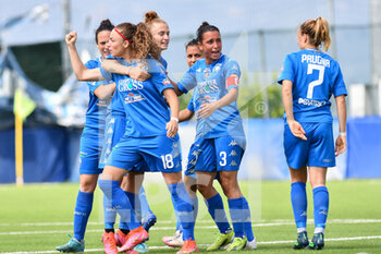 2021-05-23 - Empoli Ladies players celebrate after the goal - EMPOLI LADIES VS SASSUOLO - ITALIAN SERIE A WOMEN - SOCCER