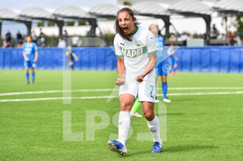 2021-05-23 - Haley Bugeja (Sassuolo) celebrates after scoring the goal - EMPOLI LADIES VS SASSUOLO - ITALIAN SERIE A WOMEN - SOCCER
