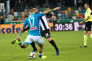 2018-10-20 - Calcio SeriaA Italia Udinese Napoli Hamsik - UDINESE VS NAPOLI - ITALIAN SERIE A - SOCCER