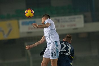 2018-12-02 - Acerbi durante la partita di calcio SeriaA Italia Chievo Vs Lazio - CHIEVO VS LAZIO - ITALIAN SERIE A - SOCCER
