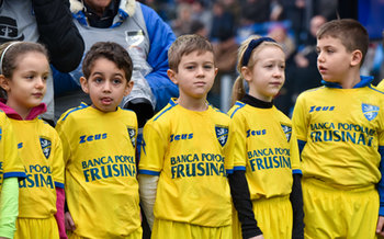 2019-01-20 - Bambini all´ingresso delle squadre in campo - FROSINONE-ATALANTA 0-5 - ITALIAN SERIE A - SOCCER