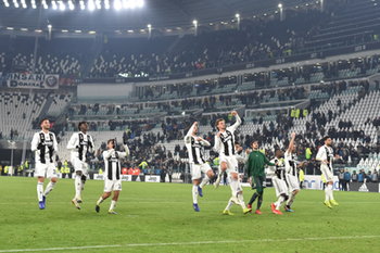 2019-01-21 - La Juventus festeggia la vittoria - JUVENTUS VS CHIEVOVERONA - ITALIAN SERIE A - SOCCER