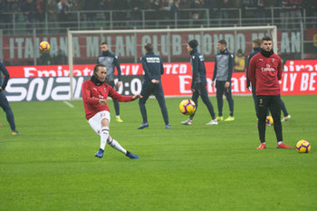 2019-02-10 - Laxalt durante la partita di calcio SeriaA Italia Milan Vs Cagliari - MILAN VS CAGLIARI - ITALIAN SERIE A - SOCCER