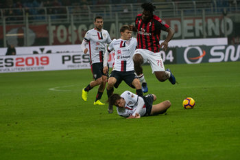 2019-02-10 - Kessie durante la partita di calcio SeriaA Italia Milan Vs Cagliari - MILAN VS CAGLIARI - ITALIAN SERIE A - SOCCER