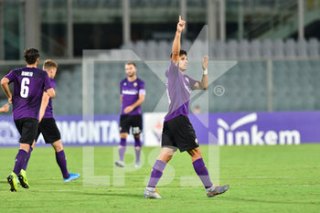 2019-08-11 - Esultanza di Simeone (Fiorentina) - AMICHEVOLE - FIORENTINA VS GALATASARAY - ITALIAN SERIE A - SOCCER