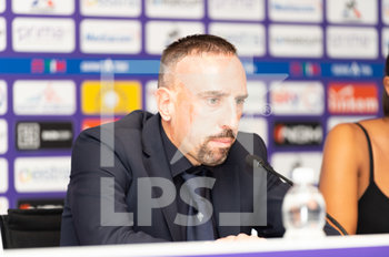 2019-08-22 - Conferenza stampa Franck Ribéry - PRESENTAZIONE NUOVO ACQUISTO DELLA FIORENTINA - FRANCK RIBéRY - ITALIAN SERIE A - SOCCER