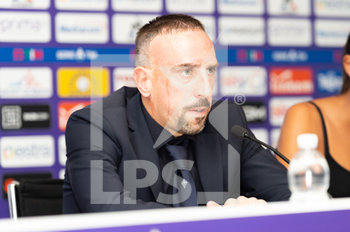 2019-08-22 - Conferenza stampa Franck Ribéry - PRESENTAZIONE NUOVO ACQUISTO DELLA FIORENTINA - FRANCK RIBéRY - ITALIAN SERIE A - SOCCER