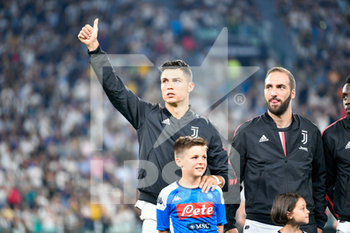 2019-08-31 - Cristiano Ronaldo (7) della Juventus FC - JUVENTUS VS NAPOLI - ITALIAN SERIE A - SOCCER