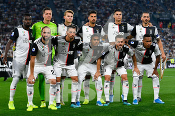 2019-08-31 - lineup della Juventus FC - JUVENTUS VS NAPOLI - ITALIAN SERIE A - SOCCER