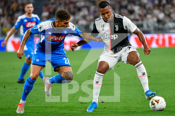 2019-08-31 - aizone di Blaise Matuidi (14) della Juventus FC e Giovanni Di Lorenzo 22 del SSC Napoli - JUVENTUS VS NAPOLI - ITALIAN SERIE A - SOCCER